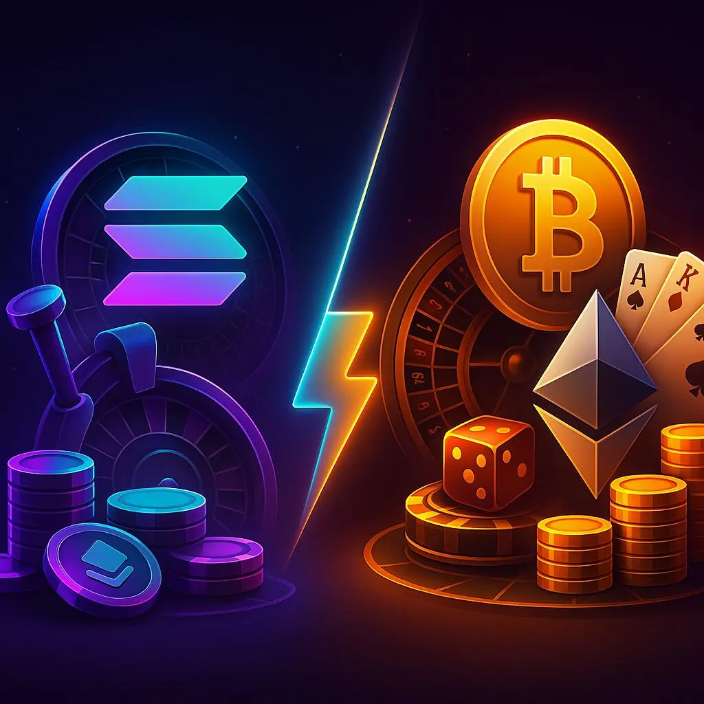 Solana vs Bitcoin vs Ethereum